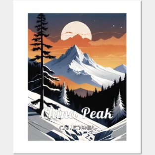 China peak ski California usa Posters and Art